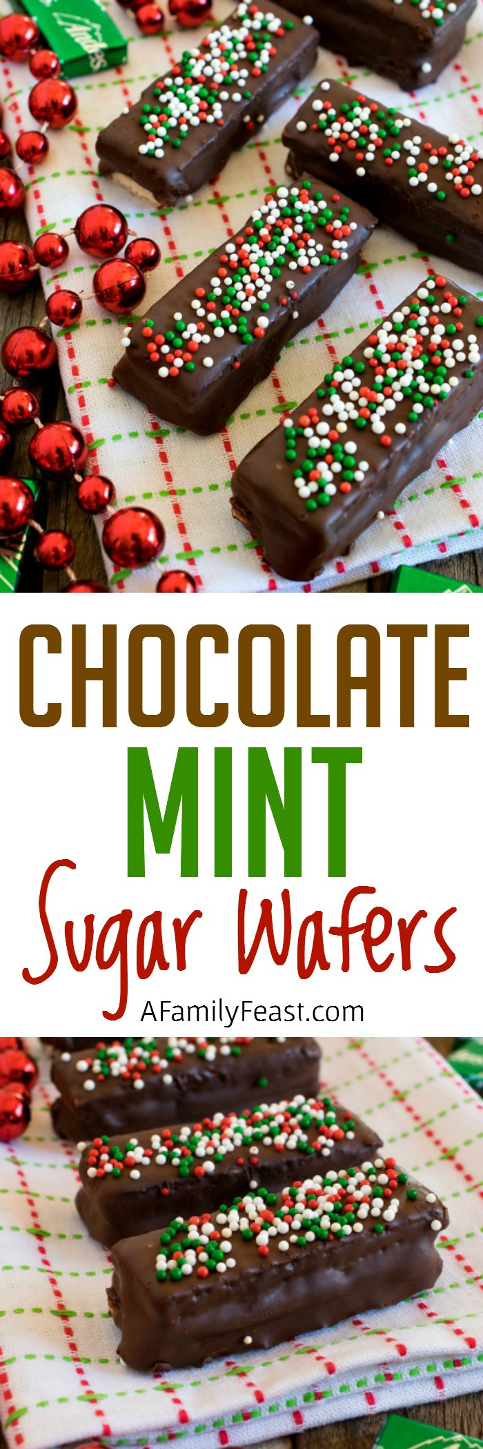 Sugarfree Christmas Candy
 Chocolate Mint Sugar Wafers A Family Feast
