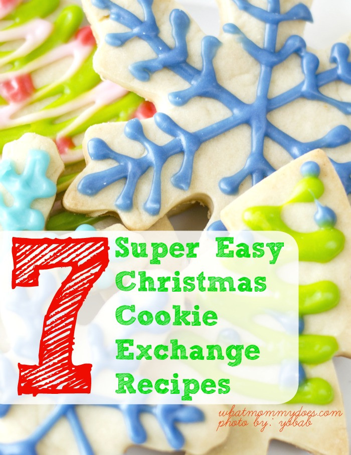 Super Easy Christmas Cookies
 7 Super Easy Christmas Cookie Exchange Recipes What
