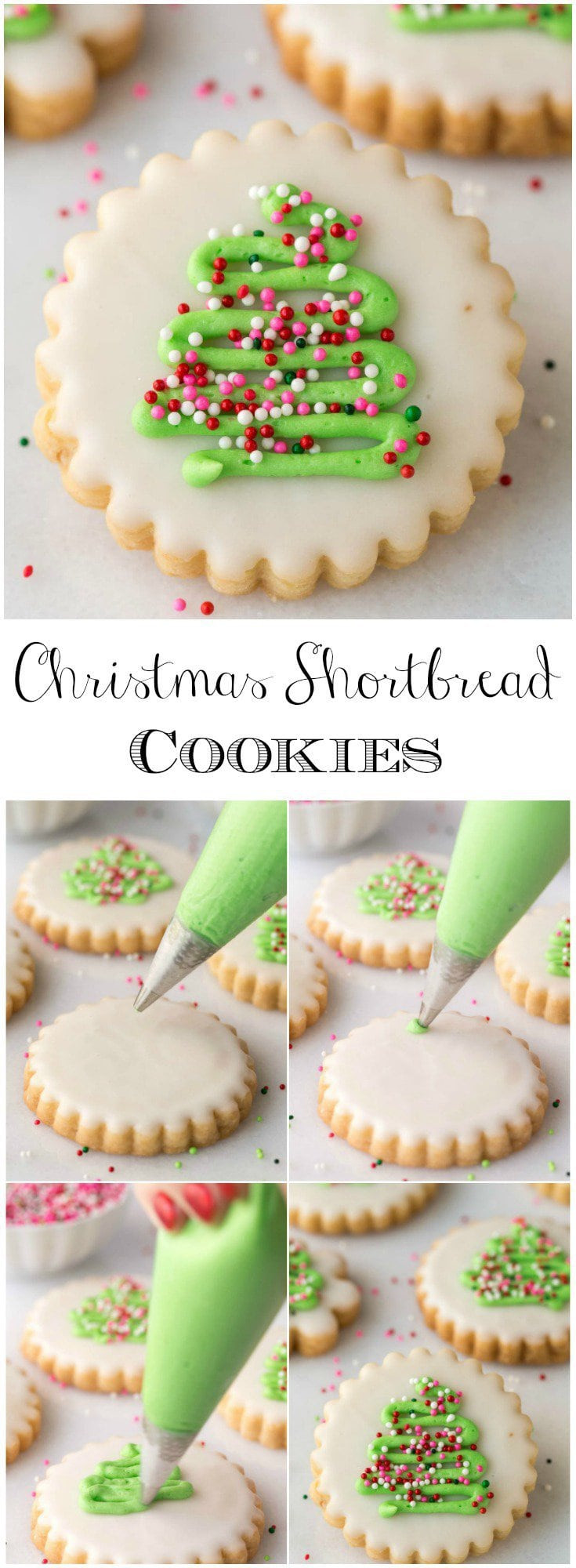 Super Easy Christmas Cookies
 Christmas Shortbread Cookies