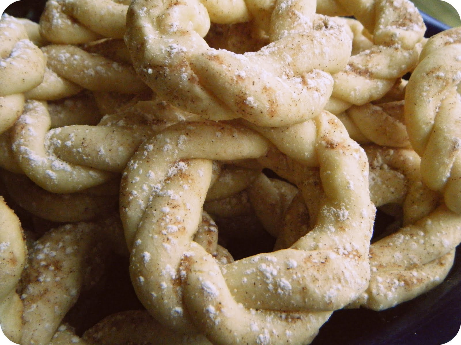 Swedish Christmas Cookies
 What About Pie Brandy Ring Twists a traditional Swedish