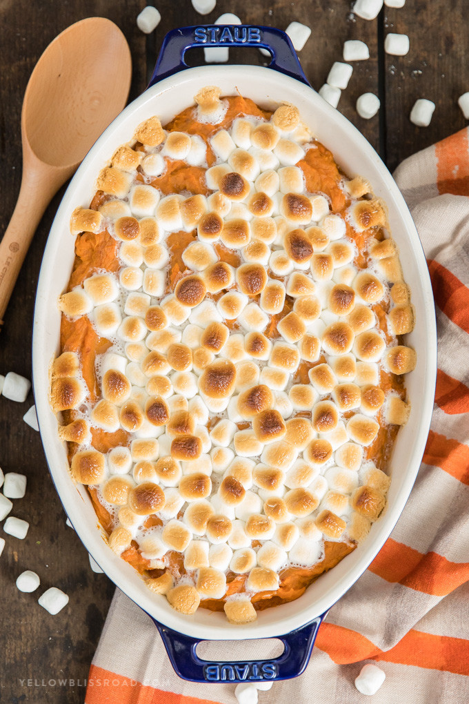 Sweet Potatoes Thanksgiving Marshmallows
 The Best Sweet Potato Casserole Recipe