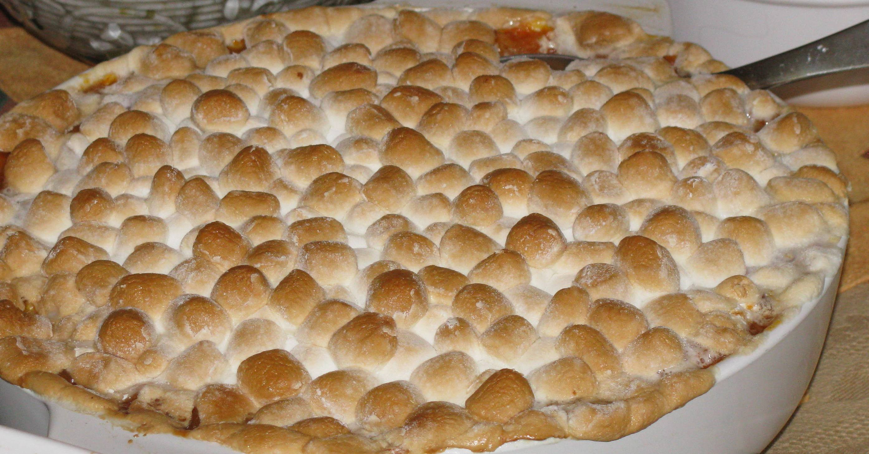 Sweet Potatoes Thanksgiving Marshmallows
 Sweet Potatoes with Marshmallow