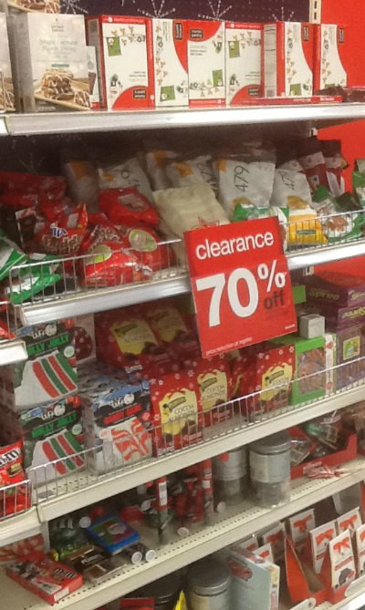Target Christmas Candy
 Tar clearance Christmas off