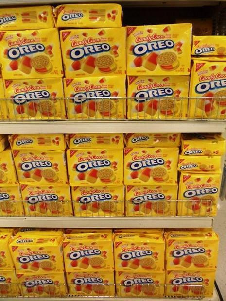 Target Halloween Cookies
 Candy corn Oreos debut at Tar stores for Halloween