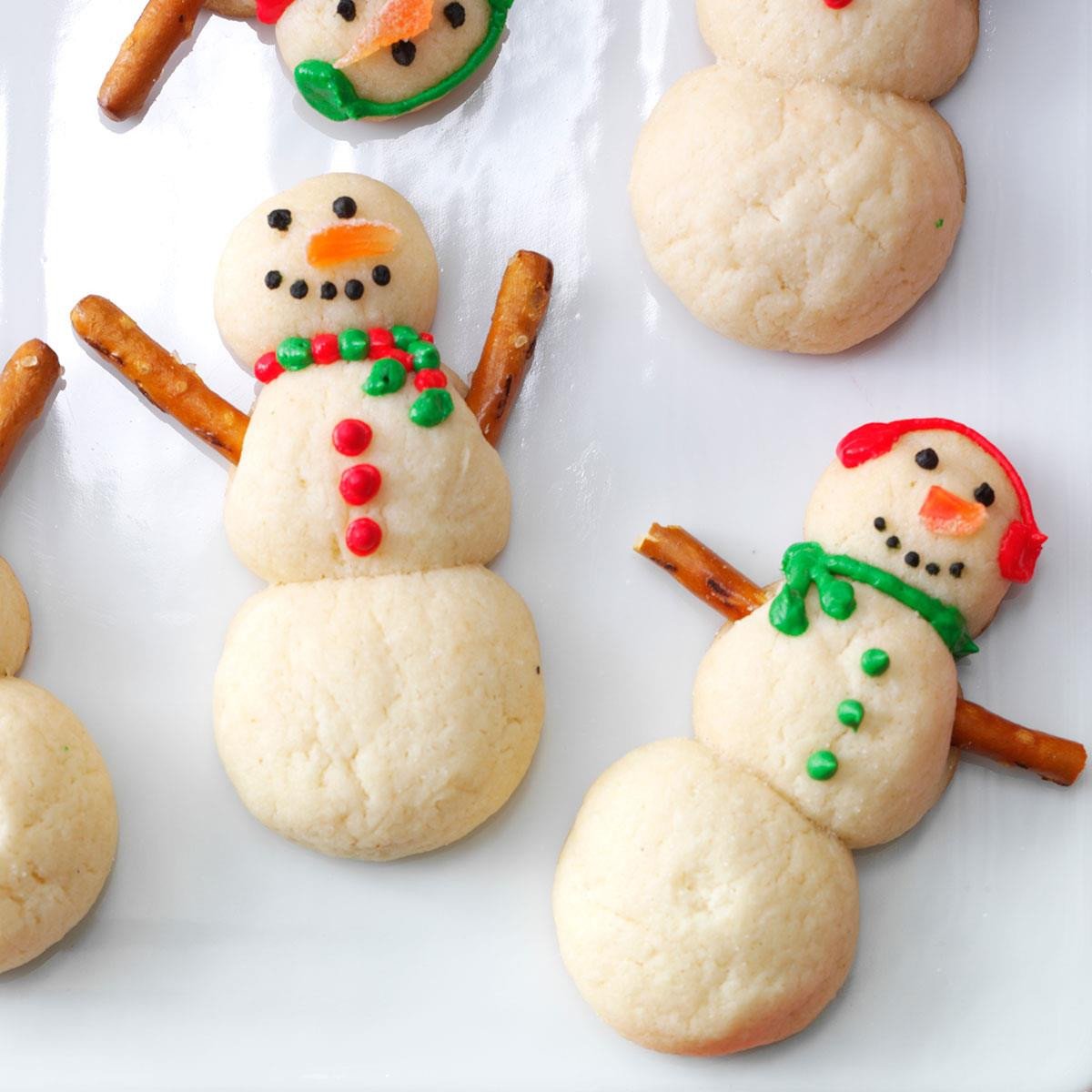 Taste Of Home Christmas Cookies
 Snowman Christmas Cookies Recipe