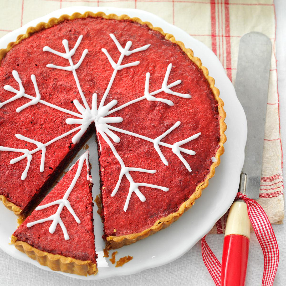 Taste Of Home Christmas Desserts
 Raspberry Red Bakewell Tart Recipe
