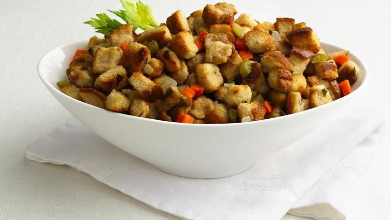 Thanksgiving Bread Stuffing
 Easy Turkey Stuffing recipe from Betty Crocker