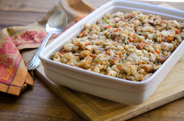 Thanksgiving Bread Stuffing
 Traditional Bread Stuffing Crock Pot Method