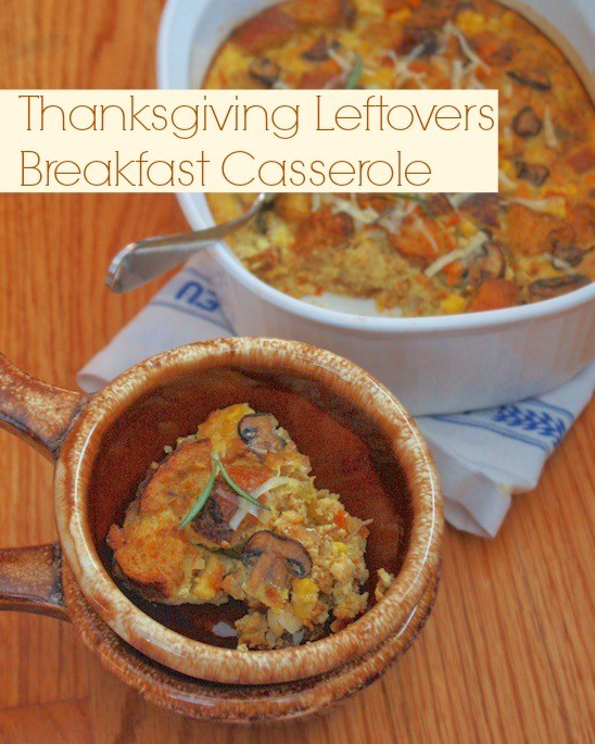 Thanksgiving Breakfast Casserole
 Thanksgiving Leftovers Breakfast Casserole