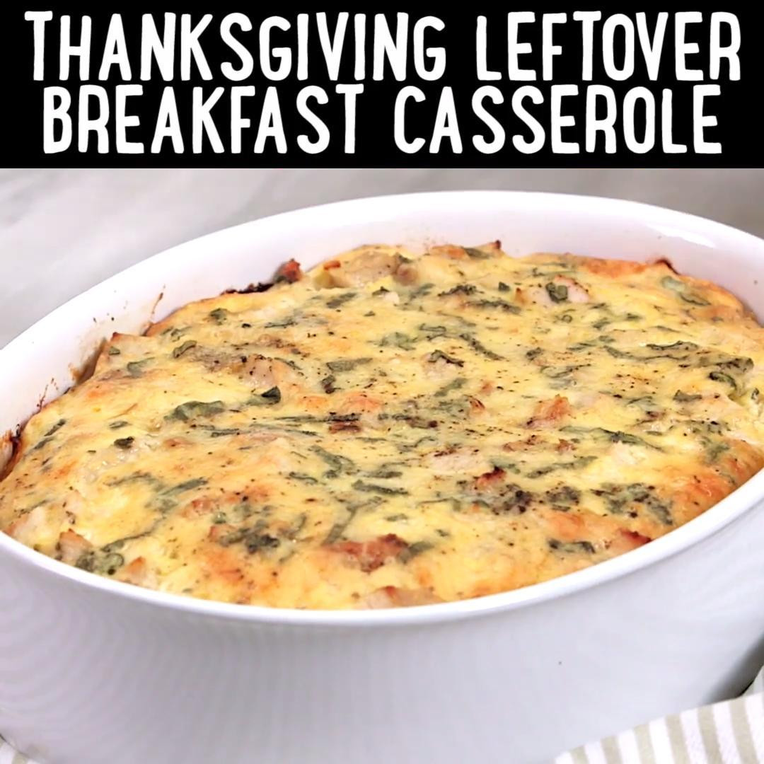 Thanksgiving Breakfast Casserole
 How to Make a Thanksgiving Leftover Breakfast Casserole