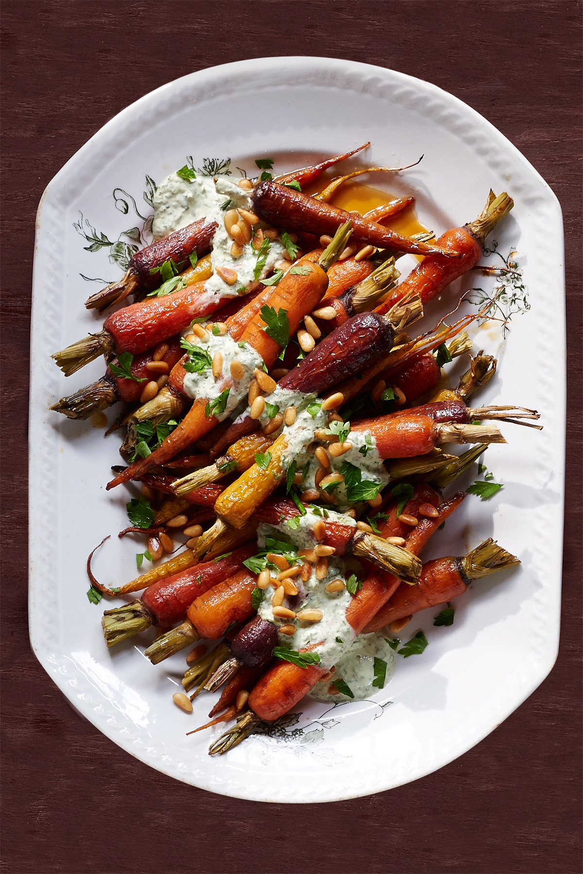 Thanksgiving Carrot Recipes
 Orange Carrots with Yogurt Parsley Dressing