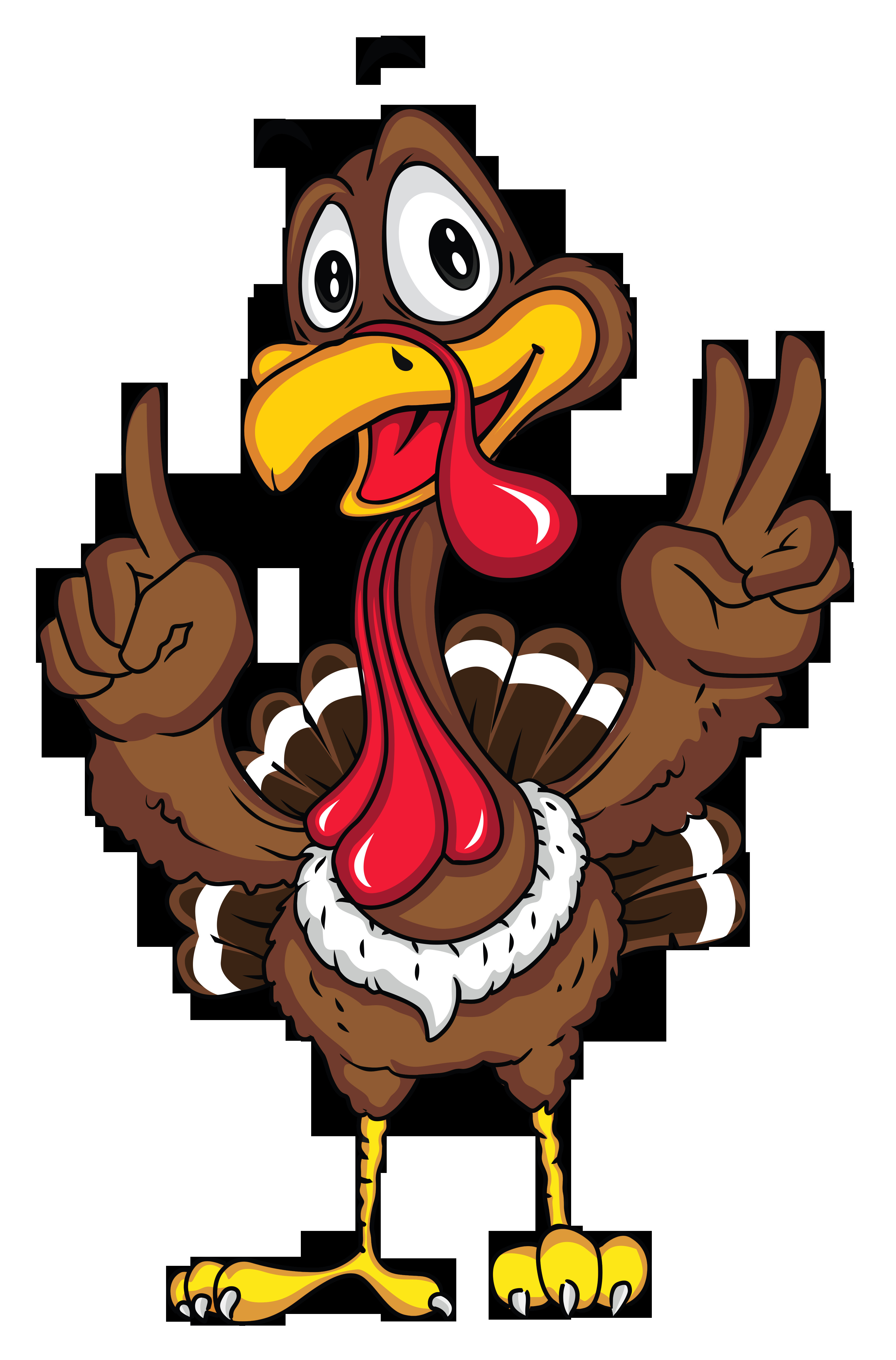 Thanksgiving Cartoon Turkey
 Thanksgiving clipart transparent Pencil and in color