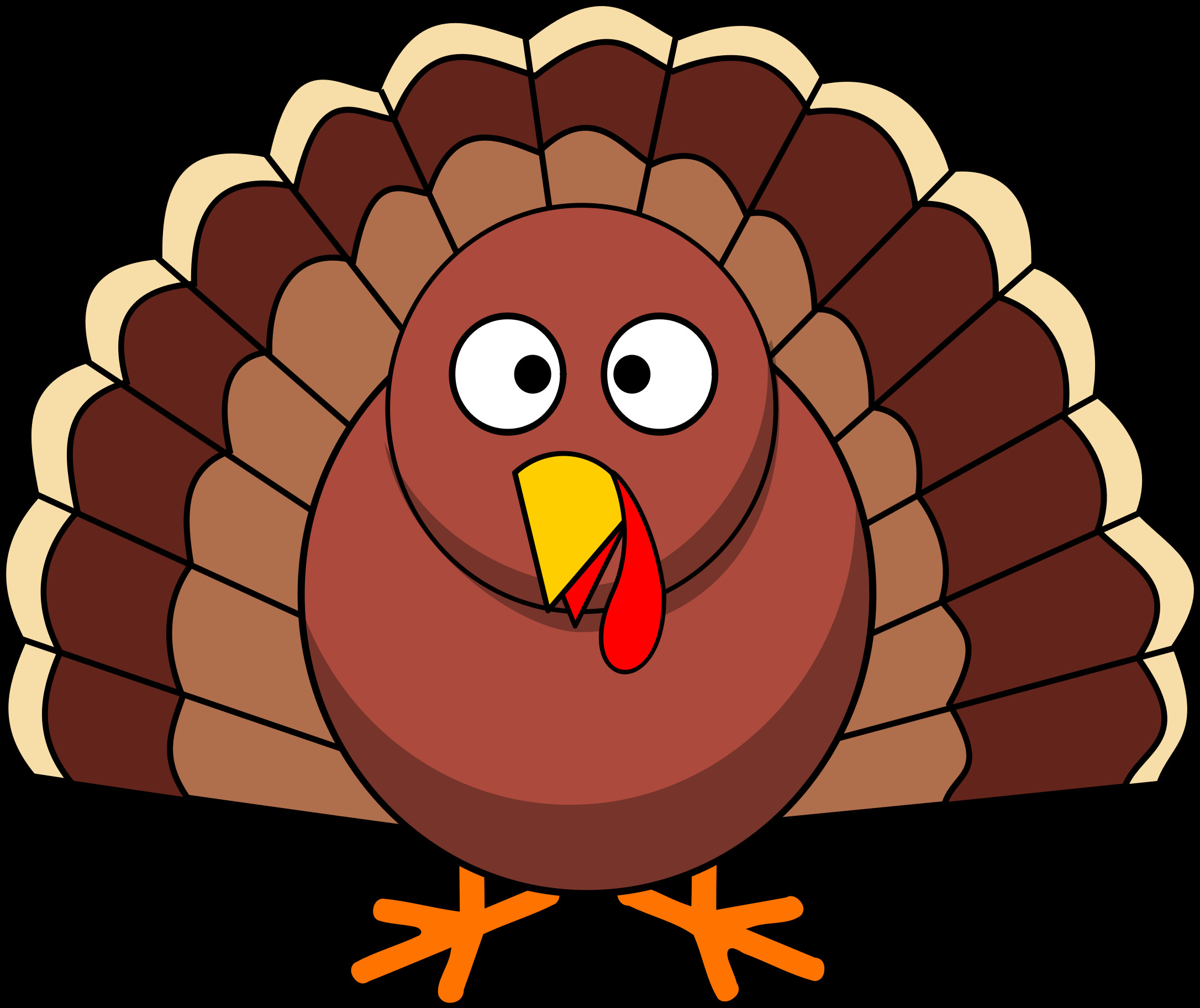 Thanksgiving Cartoon Turkey
 Cartoon Turkey Clipart Clipart Suggest