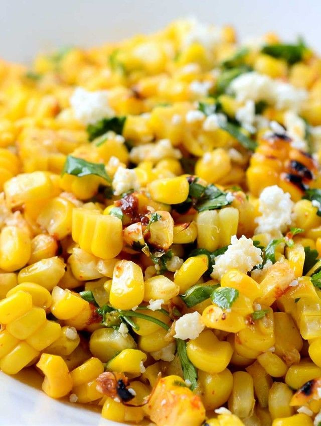 Thanksgiving Corn Recipes
 Chipotle Lime Grilled Corn