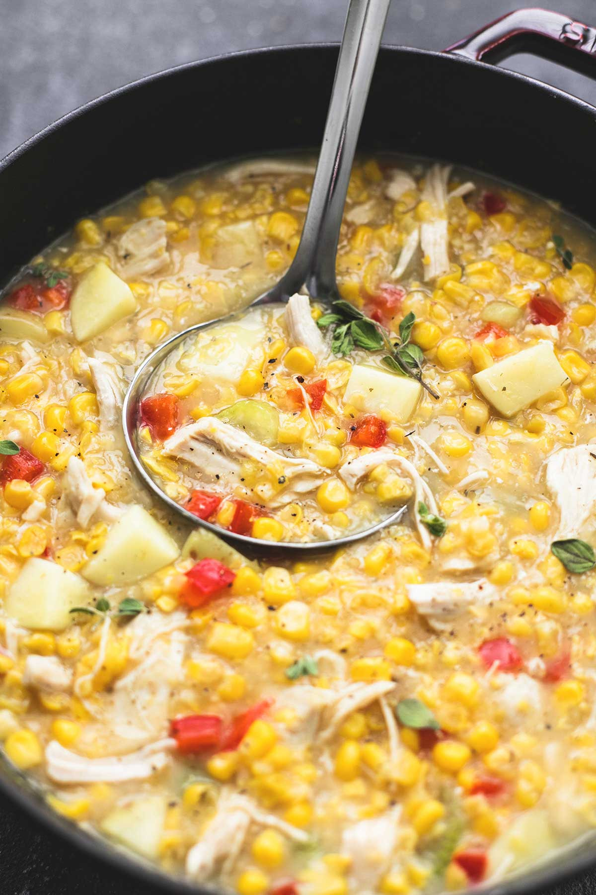 Thanksgiving Corn Recipes
 Leftover Turkey Corn Chowder Creme De La Crumb