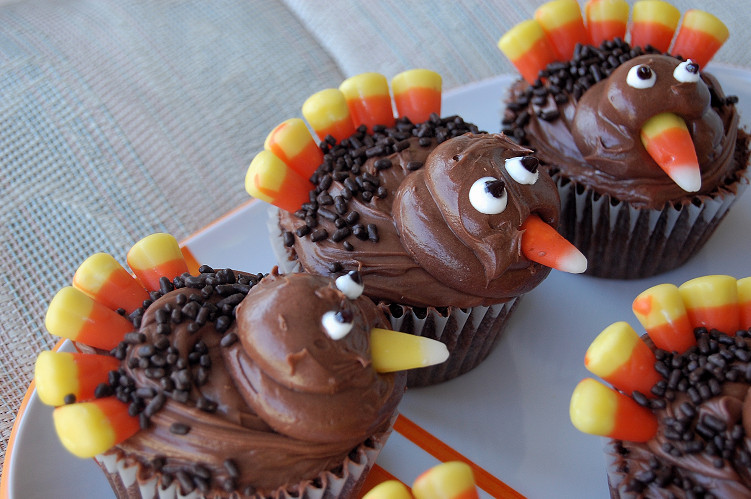 Thanksgiving Cupcakes Decorating Ideas
 Food Ideas for Thanksgiving – Food 4 Your Mood