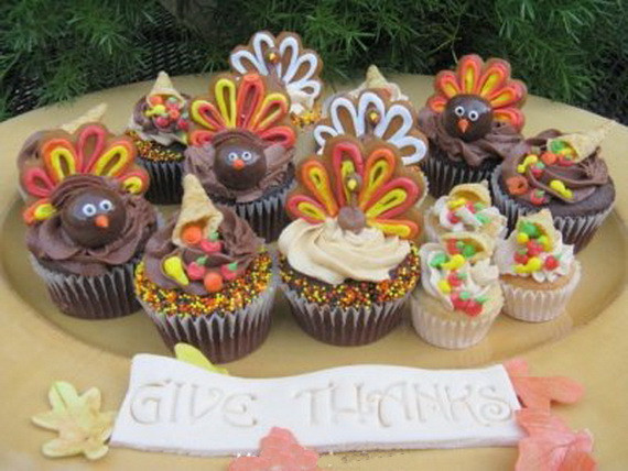 Thanksgiving Cupcakes Decorating Ideas
 Easy Adorable Thanksgiving Cupcake Decorating Ideas