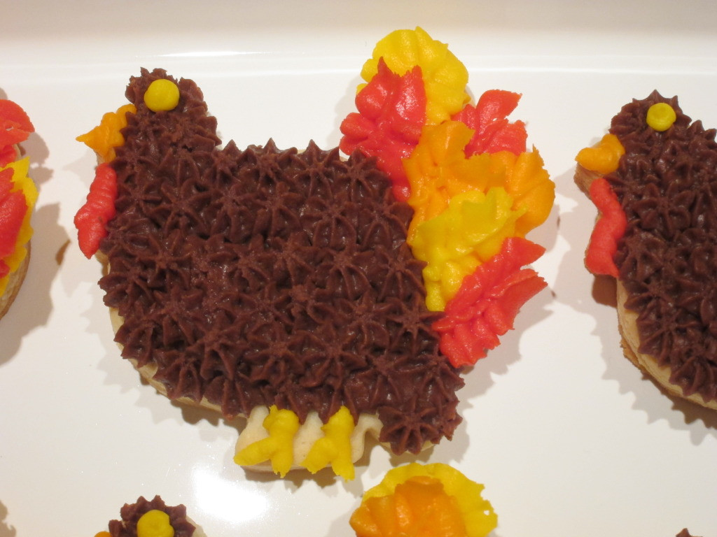 Thanksgiving Cut Out Cookies
 Turkey Cut Out Cookie Tutorial The Kitchen Prescription