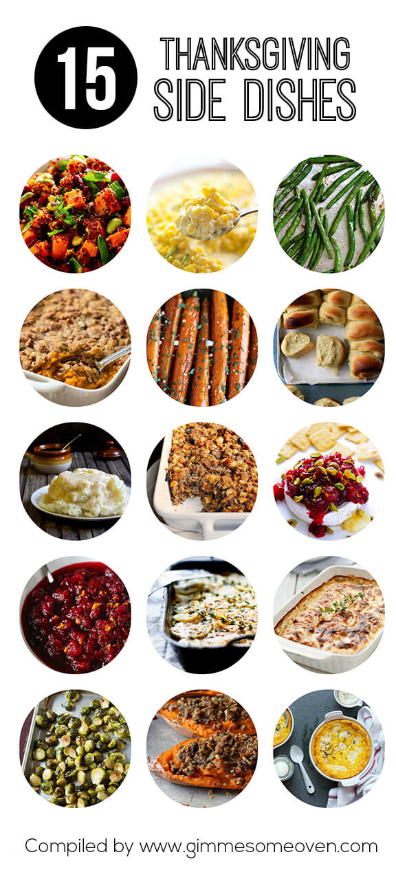 Thanksgiving Day Side Dishes
 15 Thanksgiving Side Dishes