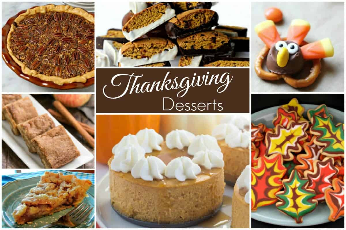 Thanksgiving Dessert Recipes
 Thanksgiving Desserts and our Delicious Dishes Recipe Party