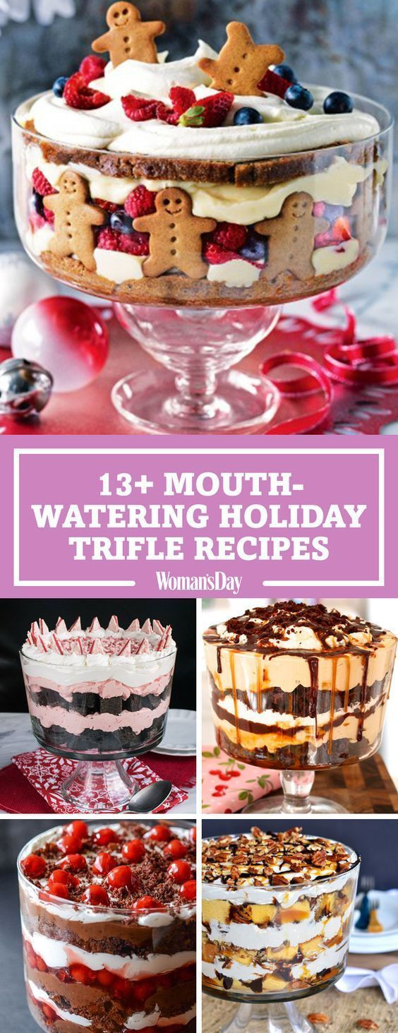 Thanksgiving Desserts 2019
 21 Trifle Recipes for the Sweetest Holiday Ever