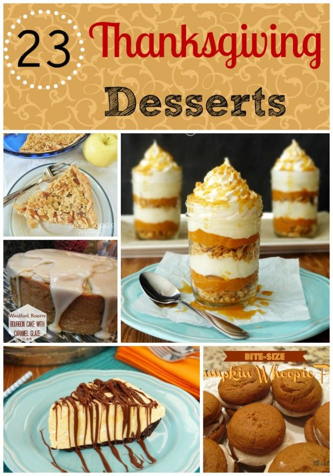 Thanksgiving Desserts Ideas
 10 best images about Thanksgiving on Pinterest