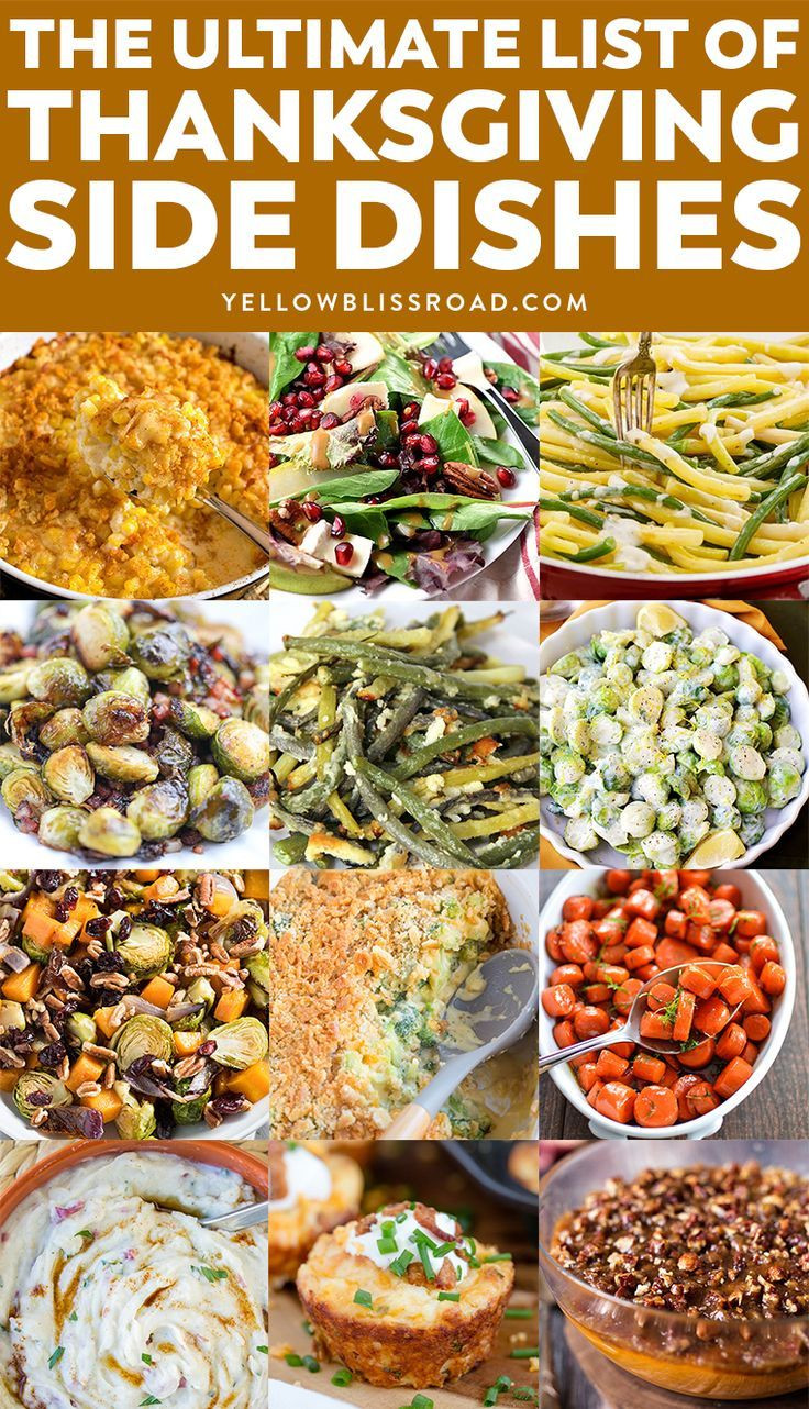 Thanksgiving Desserts List
 Best 25 Thanksgiving food list ideas on Pinterest