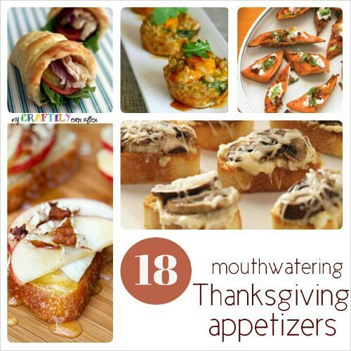 Thanksgiving Dinner Appetizers
 18 Mouthwatering Thanksgiving Appetizers My Craftily