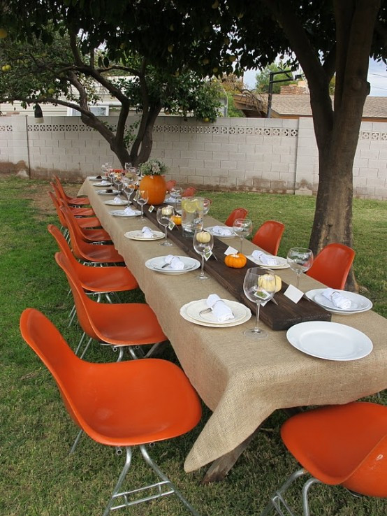 Thanksgiving Dinner Decorations
 20 fantastic Thanksgiving decoration ideas for an outdoor