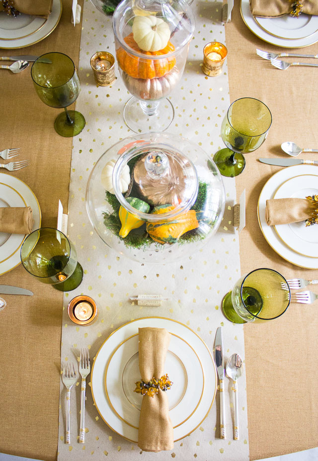 Thanksgiving Dinner Decorations
 Thanksgiving Dinner Decorating Ideas with Minted