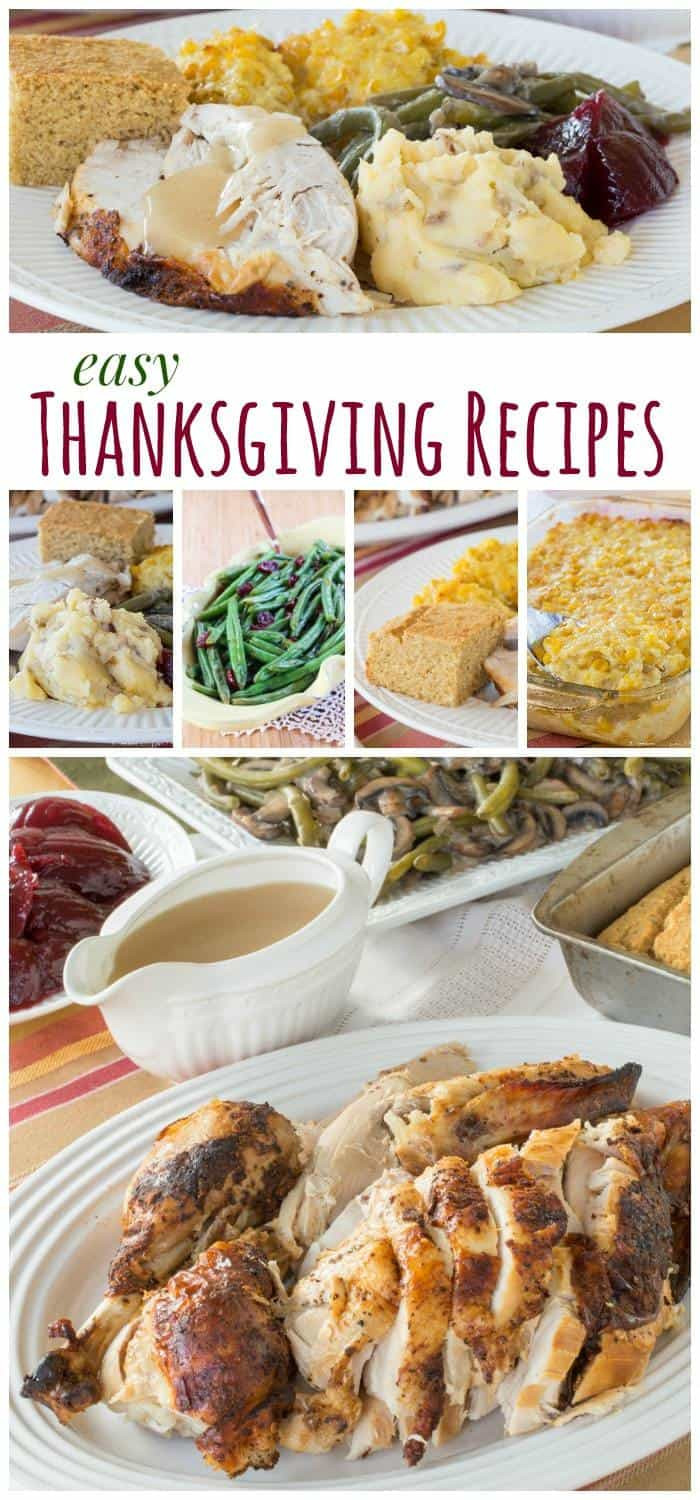 Thanksgiving Dinner Recipes
 Easy Thanksgiving Recipes Cupcakes & Kale Chips