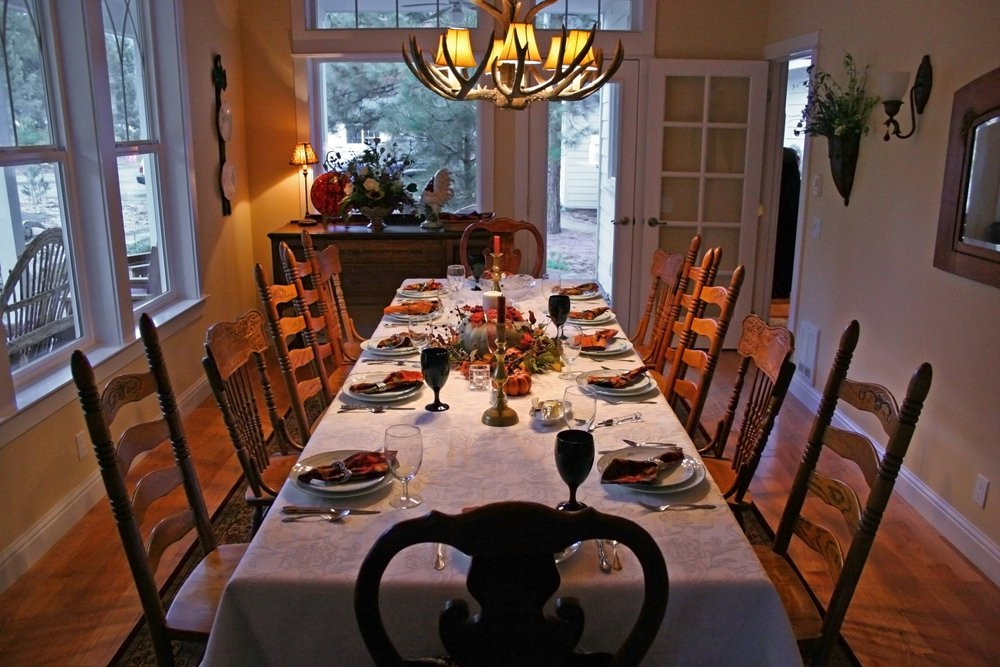 Thanksgiving Dinner Table
 A Table of For ful Remembrance