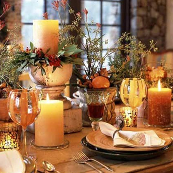 Thanksgiving Dinner Table Settings
 20 Gorgeous And Awesome Thanksgiving Table Decorations