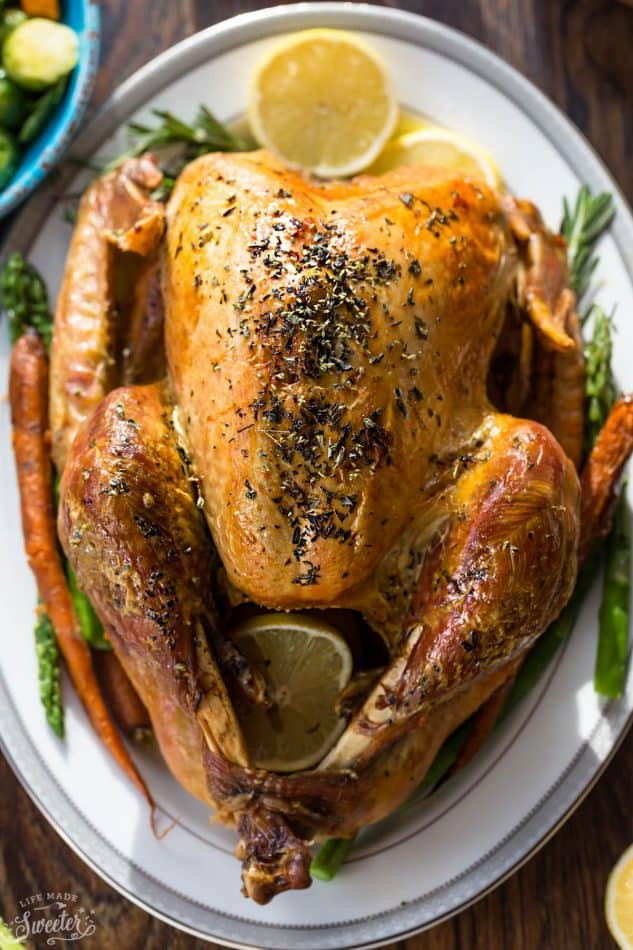 Thanksgiving Dinner Without Turkey
 Herb Roasted Turkey