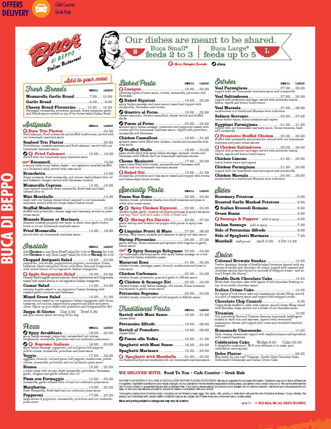 Thanksgiving Dinner Word Whizzle
 buca di beppo thanksgiving day menu