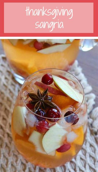 Thanksgiving Drinks For A Crowd
 25 best ideas about Thanksgiving sangria on Pinterest