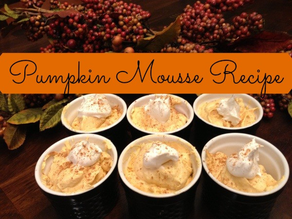 Thanksgiving Gluten Free Desserts
 Easy Gluten Free Thanksgiving Dessert Pumpkin Mousse Recipe