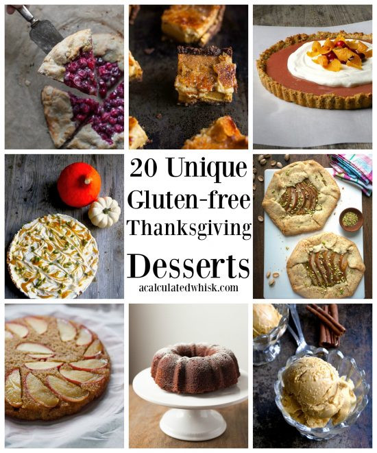 Thanksgiving Gluten Free Desserts
 20 Unique Gluten free Thanksgiving Desserts A Calculated