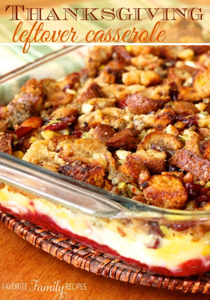 Thanksgiving Leftovers Casserole
 Thanksgiving Leftovers 10 Ways Chattavore
