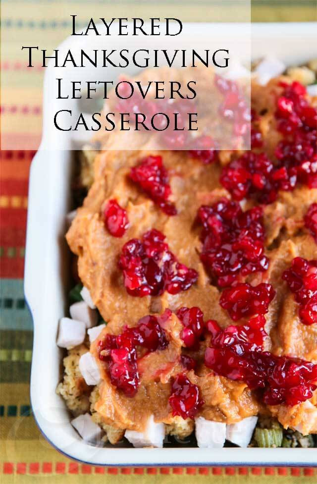 Thanksgiving Leftovers Casserole
 Layered Thanksgiving Leftovers Casserole Recipe 30
