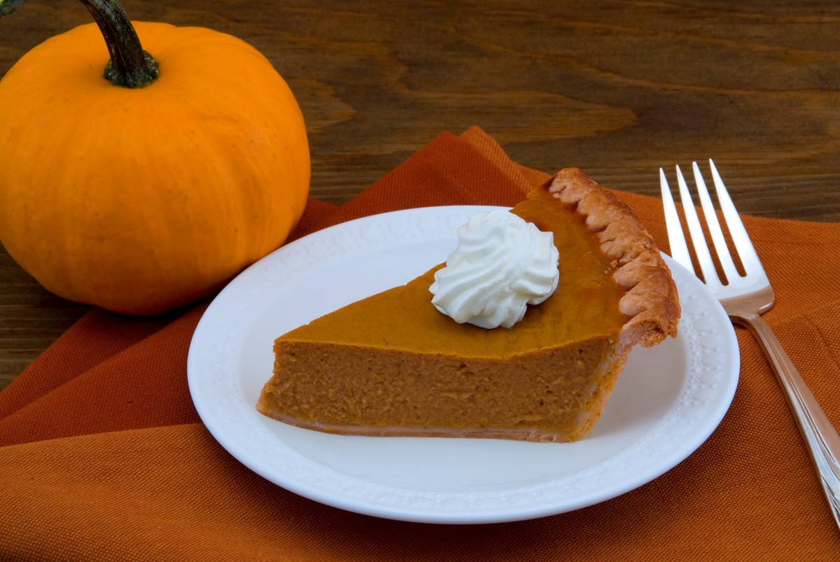 Thanksgiving Pumpkin Pie
 Man Lab Desserts for Canadian Thanksgiving