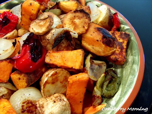 Thanksgiving Roasted Vegetables
 Cranberry Morning Thanksgiving Roasted Ve ables Recipe
