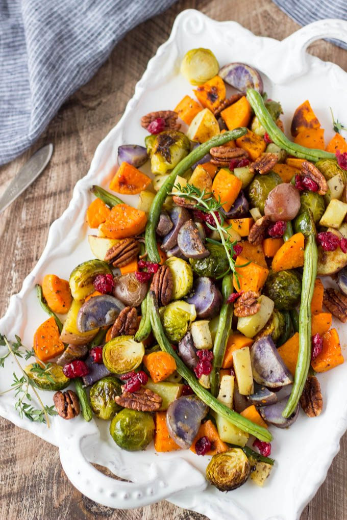 Thanksgiving Roasted Vegetables
 Super Easy Roasted Winter Ve ables Simple Healthy Kitchen