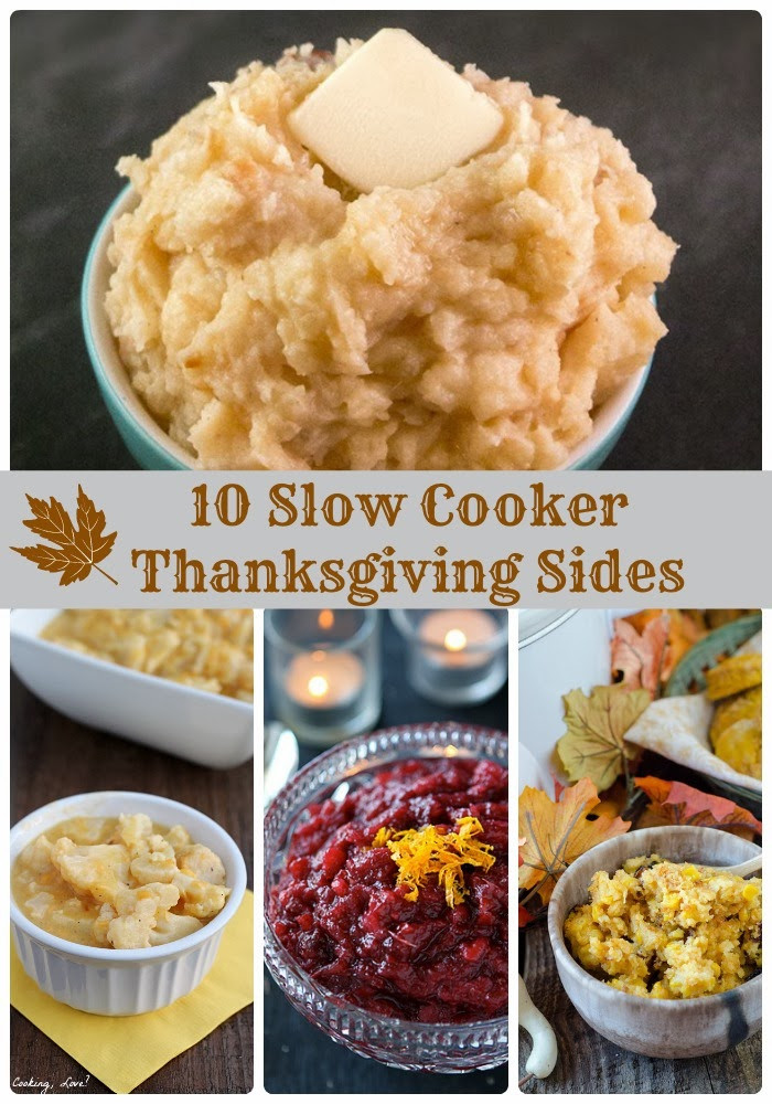 Thanksgiving Side Dishes Crock Pot
 Frugal Foo Mama 10 Slow Cooker Thanksgiving Sides