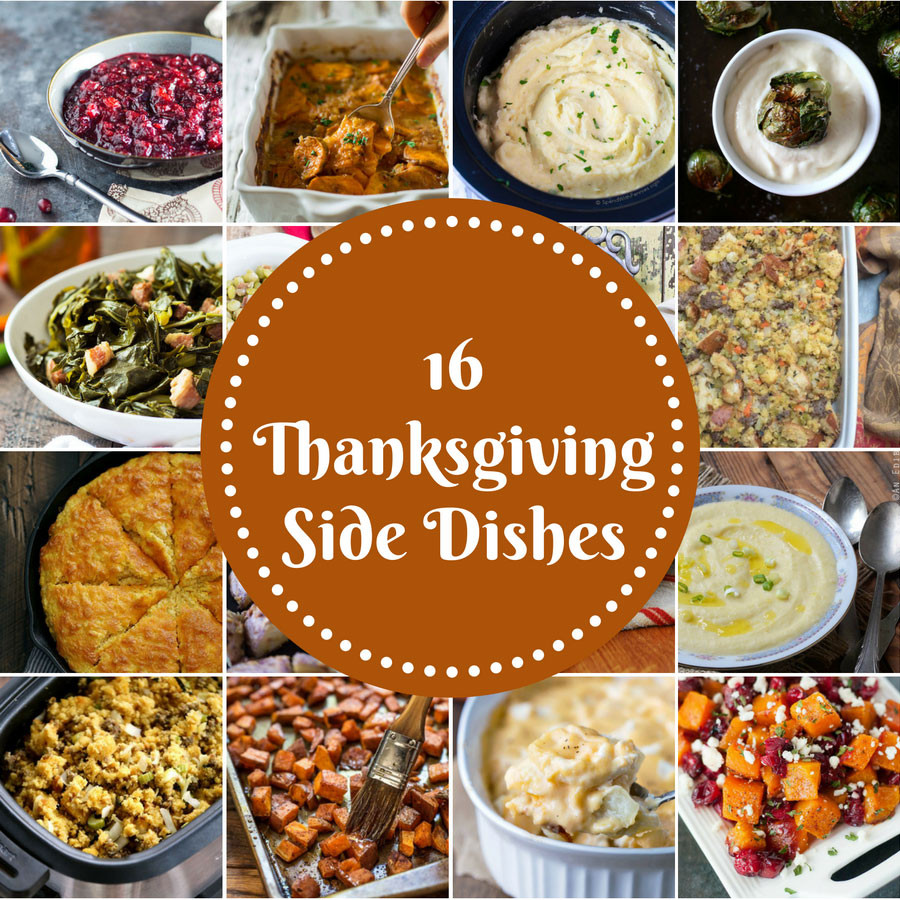 Thanksgiving Side Dishes
 16 Thanksgiving Side Dish Recipes