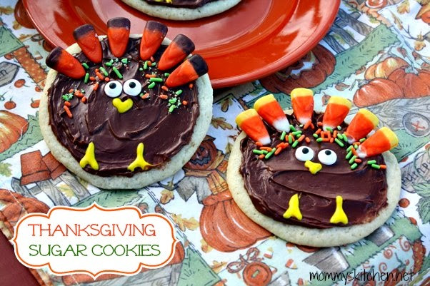 Thanksgiving Sugar Cookies
 Mommy s Kitchen Recipes From my Texas Kitchen