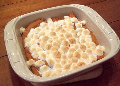 Thanksgiving Sweet Potatoes With Marshmallows
 2011 spydersden Page 19