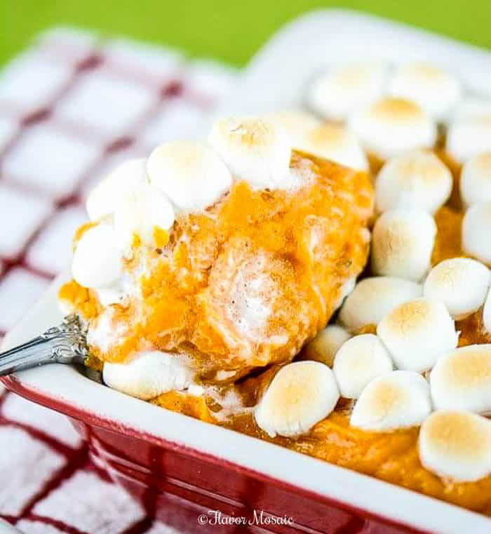 Thanksgiving Sweet Potatoes With Marshmallows
 Sweet Potato Casserole with Marshmallows Flavor Mosaic