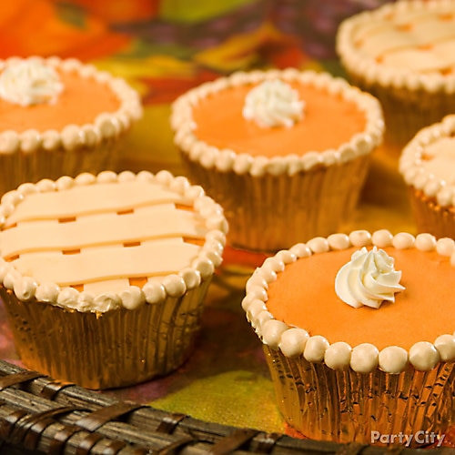 Thanksgiving Themed Desserts
 Pumpkin Pie Cupcakes Idea Thanksgiving Appetizer