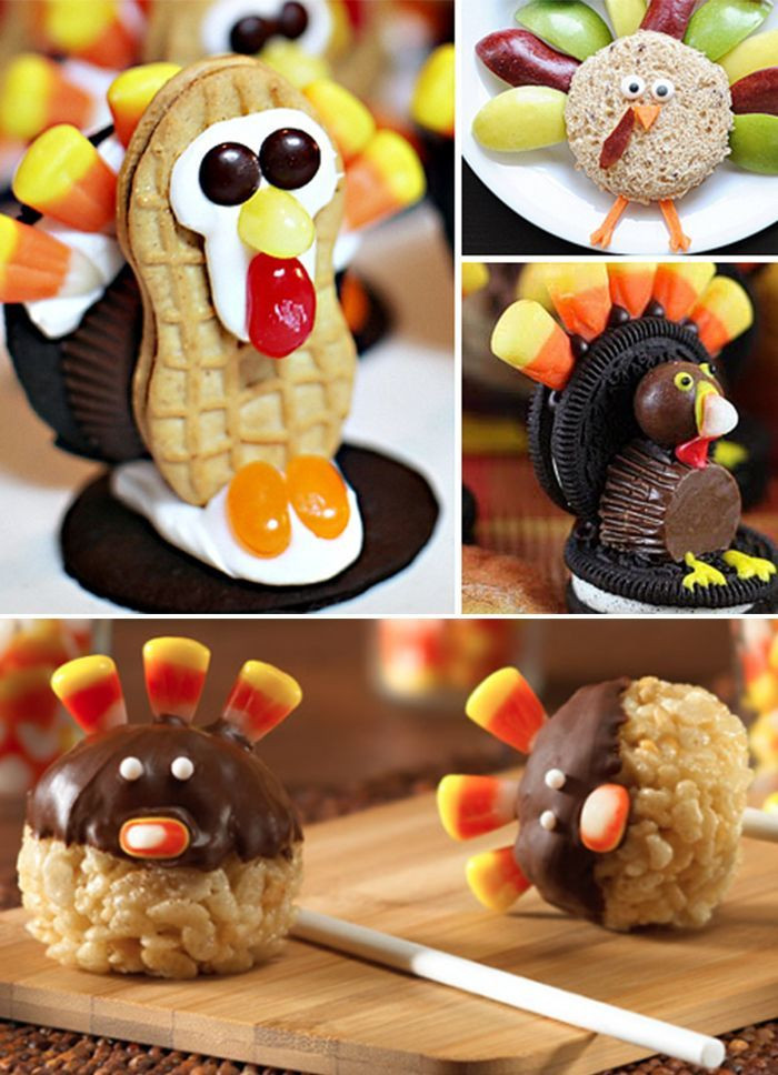 Thanksgiving Themed Desserts
 Creative Thanksgiving Food & Craft Ideas
